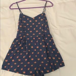 Forever 21 Floral Romper